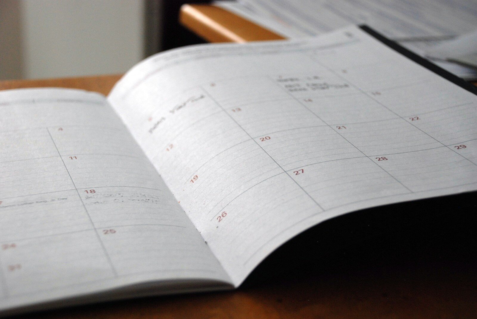 Wochenplan